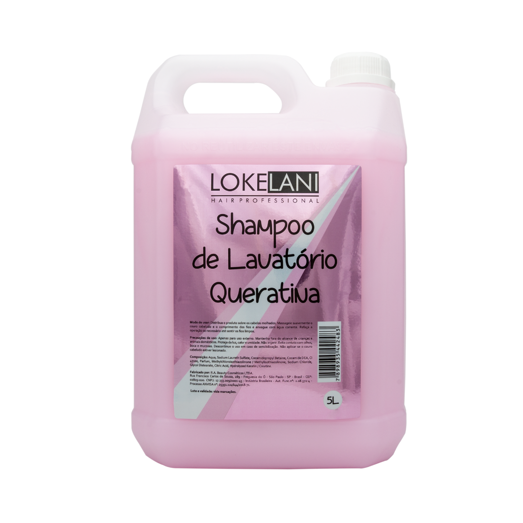 Lavatório Shampoo Queratina 5L